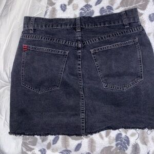 BDG black denim skirt size medium